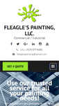 Mobile Screenshot of fleaglespainting.com